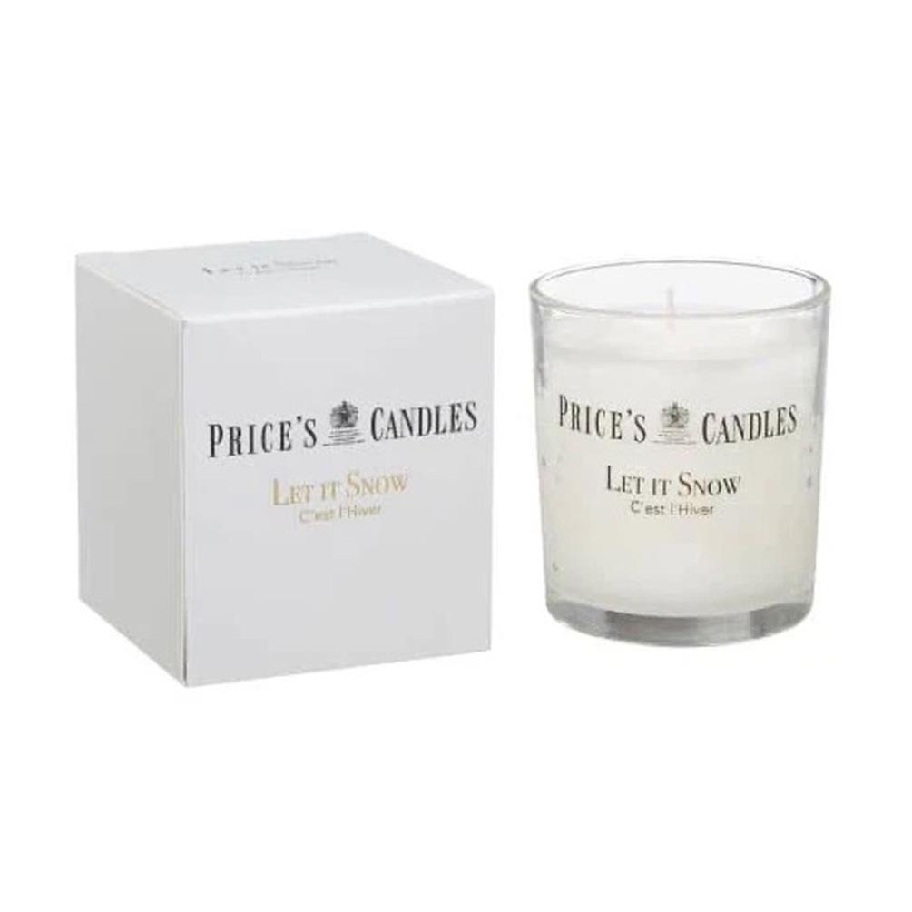 Price's Let It Snow Boxed Small Jar Candle Extra Image 1